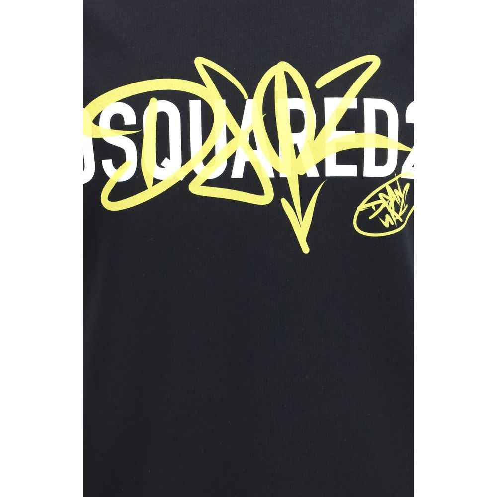Black Cotton T-Shirt
