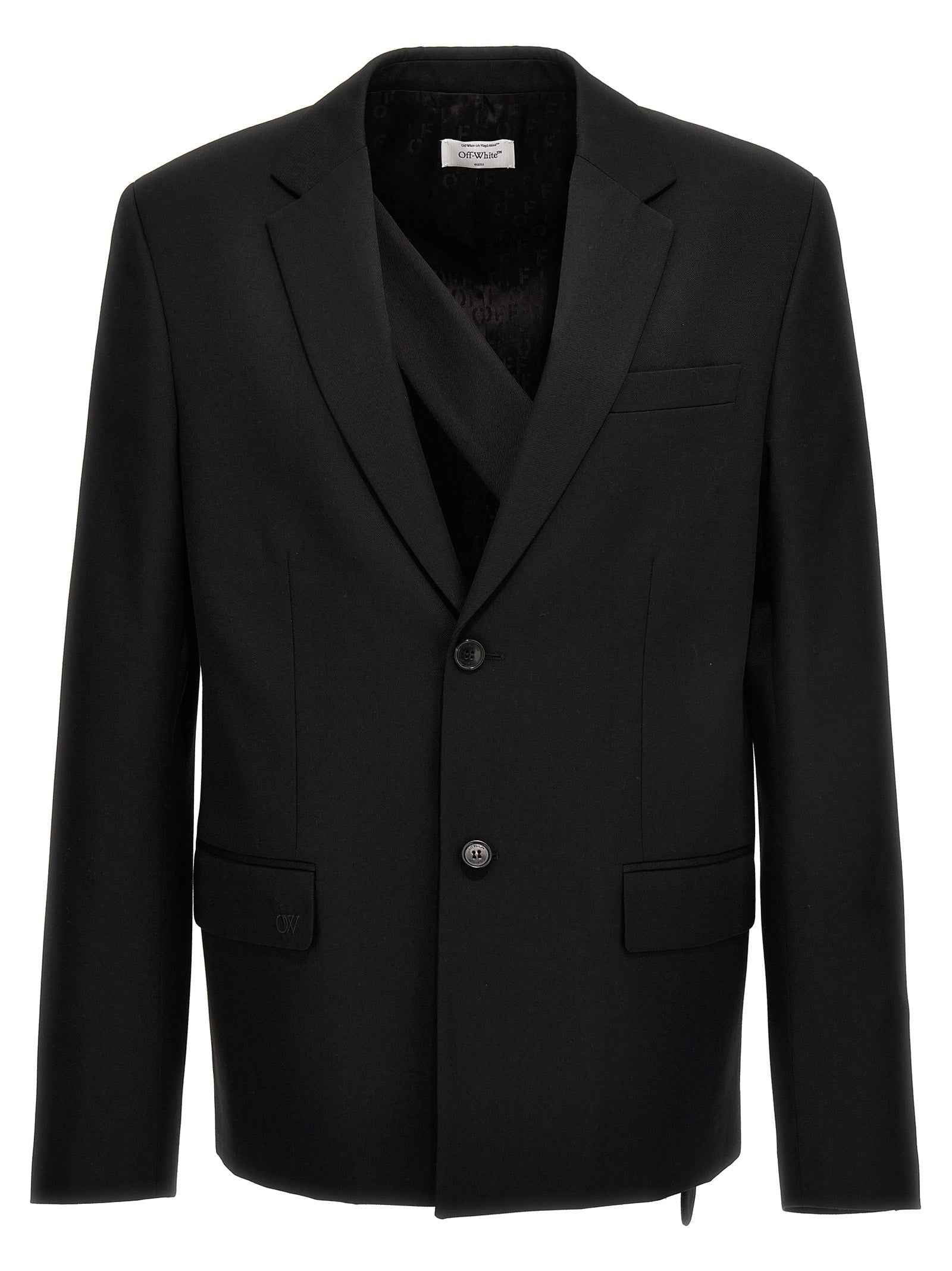 Black Wool Blazer