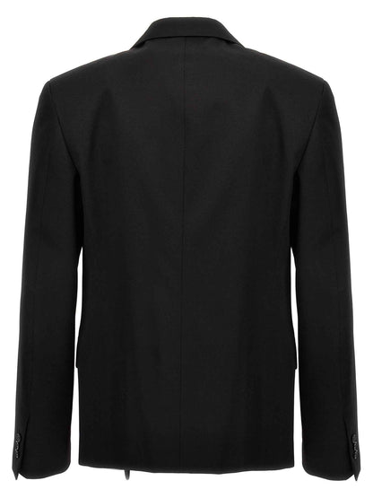 Black Wool Blazer