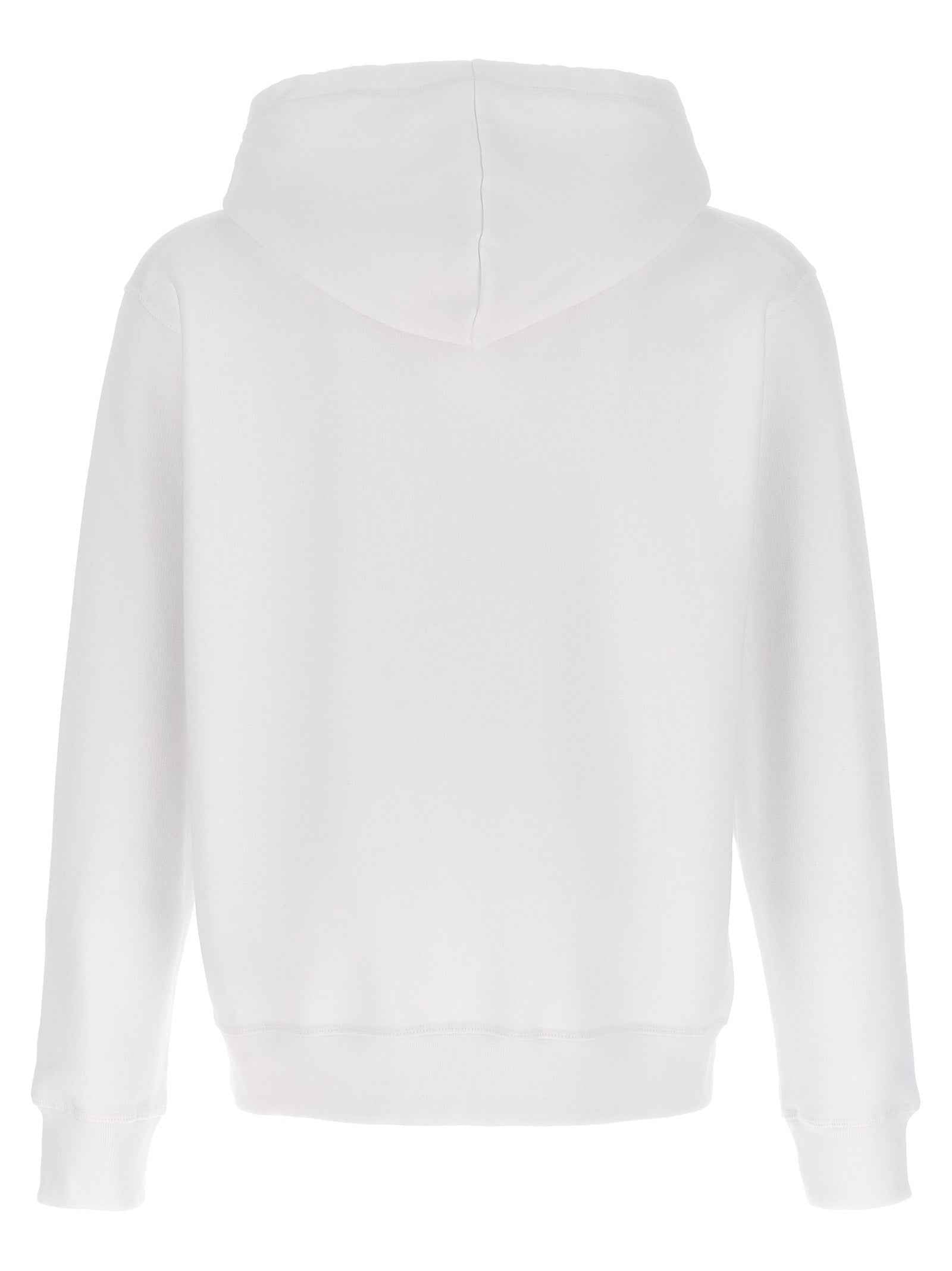 White Cotton Sweatshirt