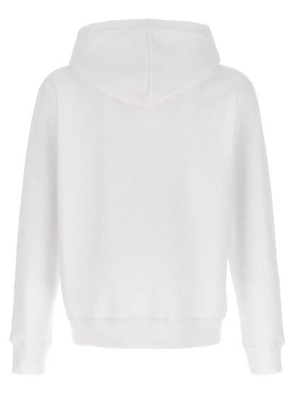 White Cotton Sweatshirt