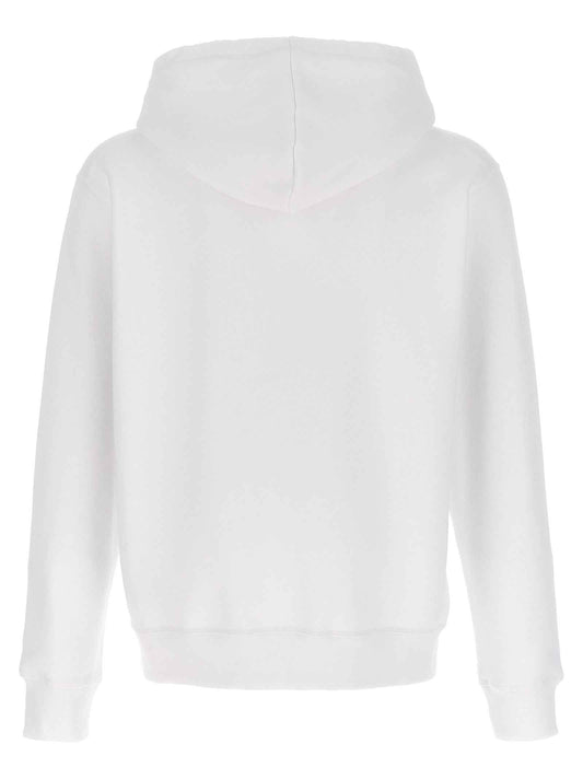 White Cotton Sweatshirt