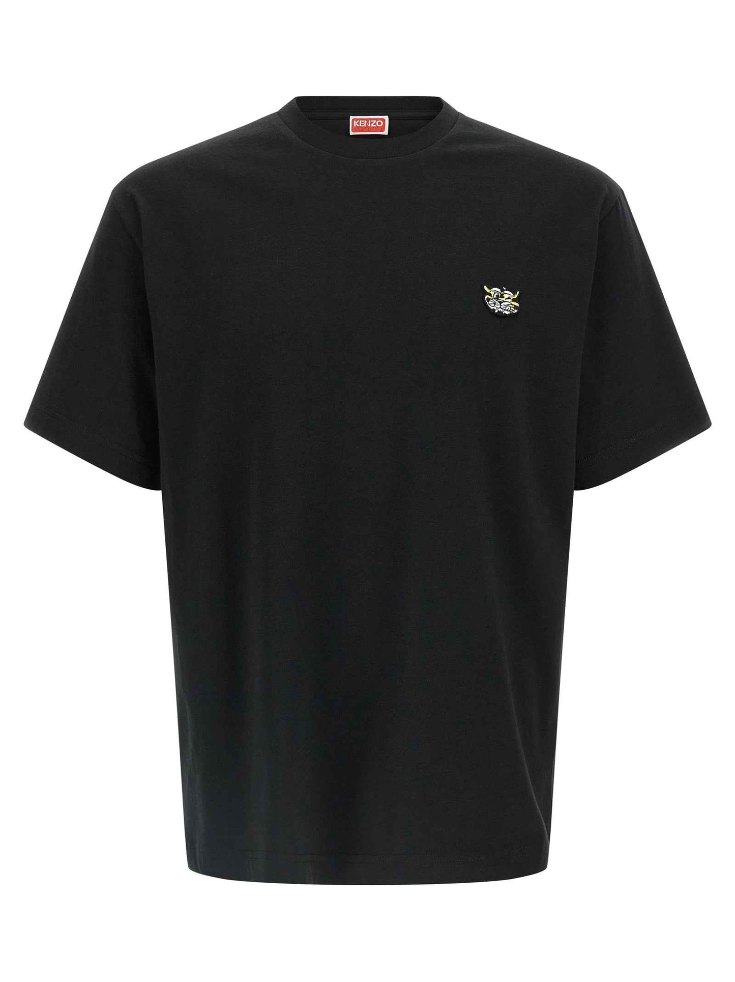 Black Cotton T-Shirt