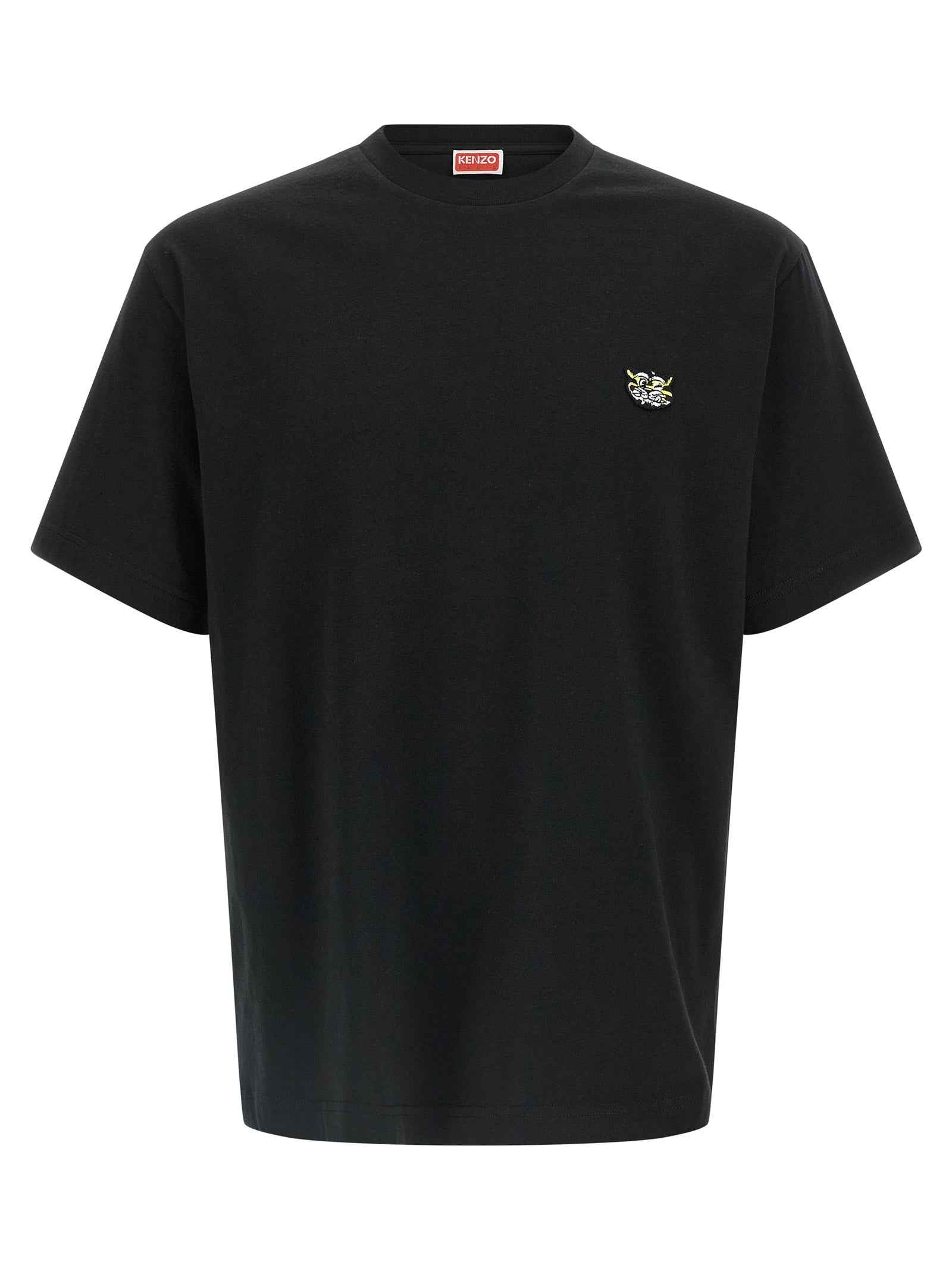 Black Cotton T-Shirt