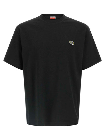 Black Cotton T-Shirt