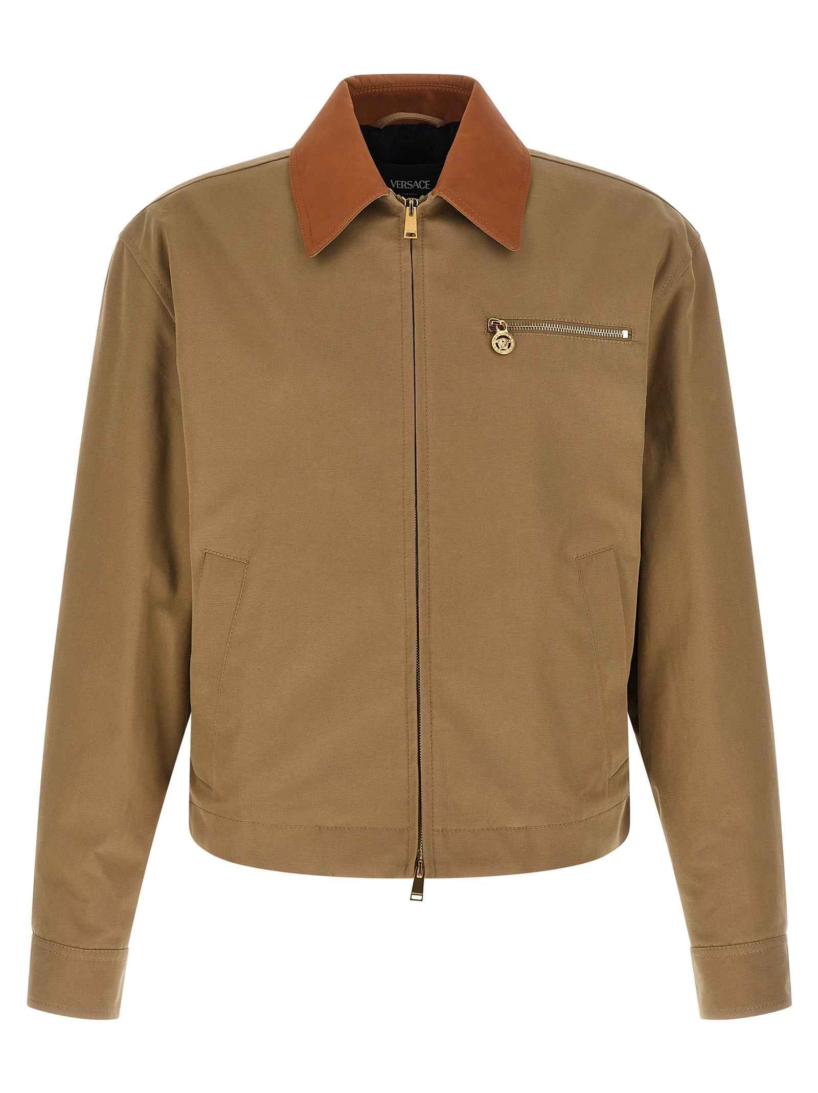 Beige Cotton Jacket