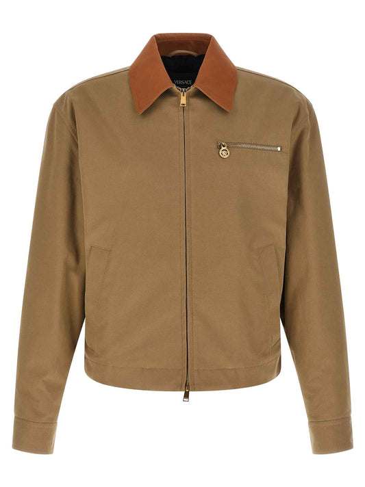 Beige Cotton Jacket