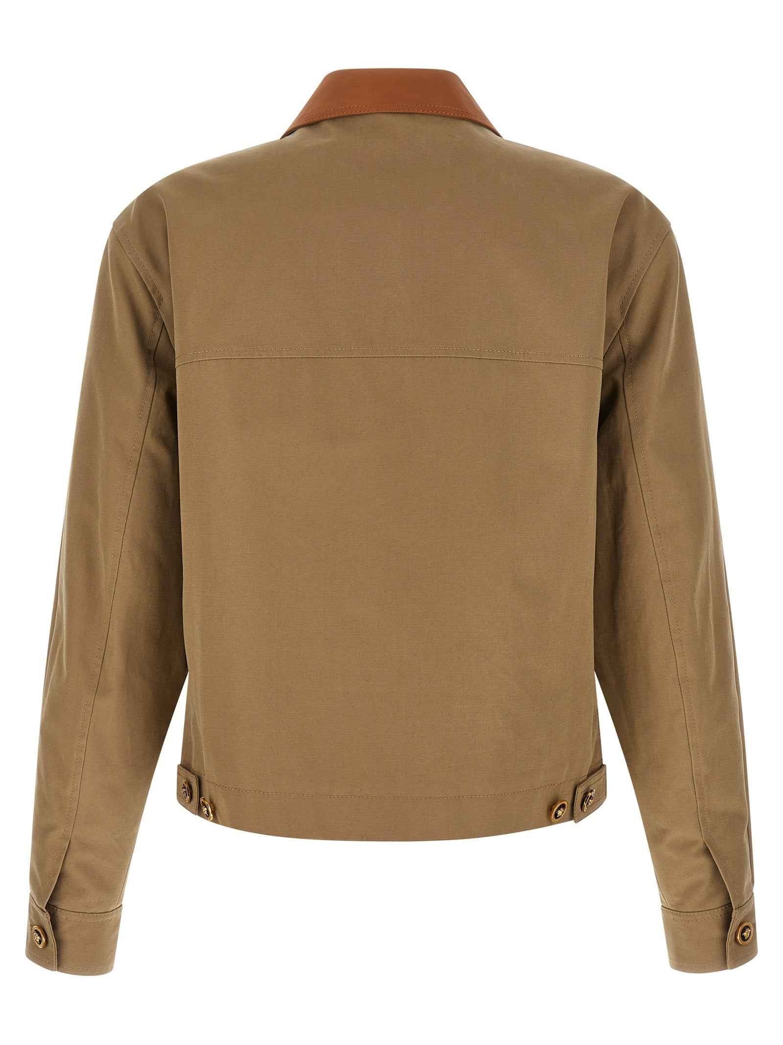 Beige Cotton Jacket