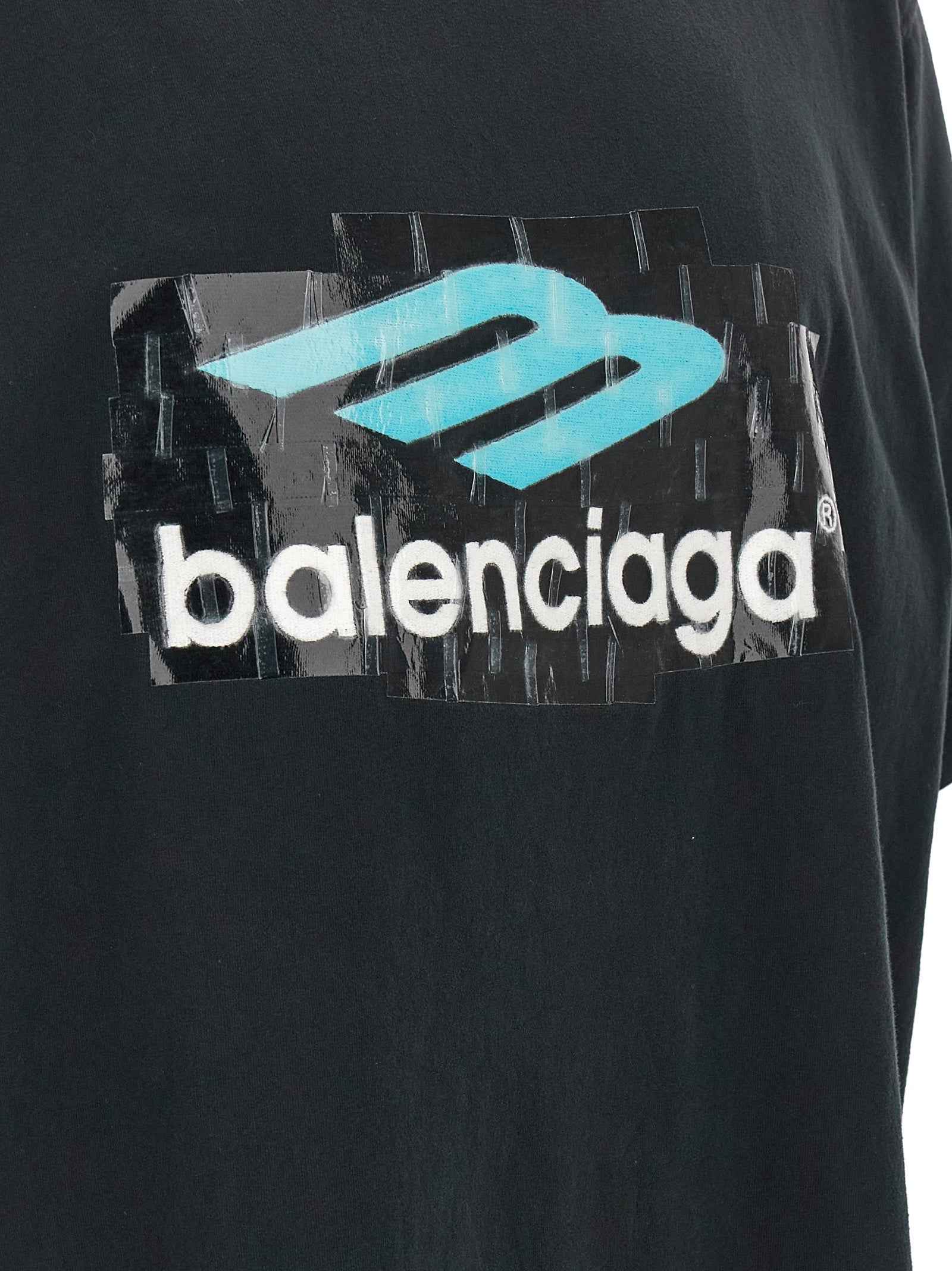 Black Cotton T-Shirt