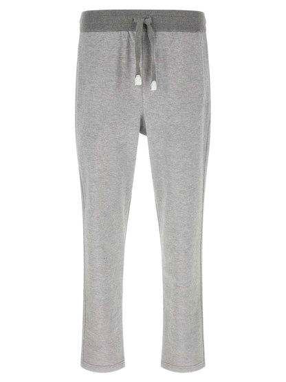 Gray Cotton Joggers (Workout Pants)