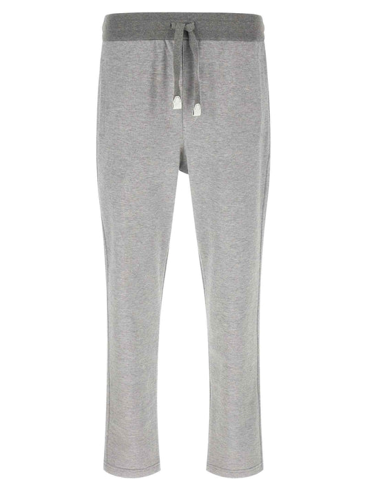 Gray Cotton Joggers (Workout Pants)