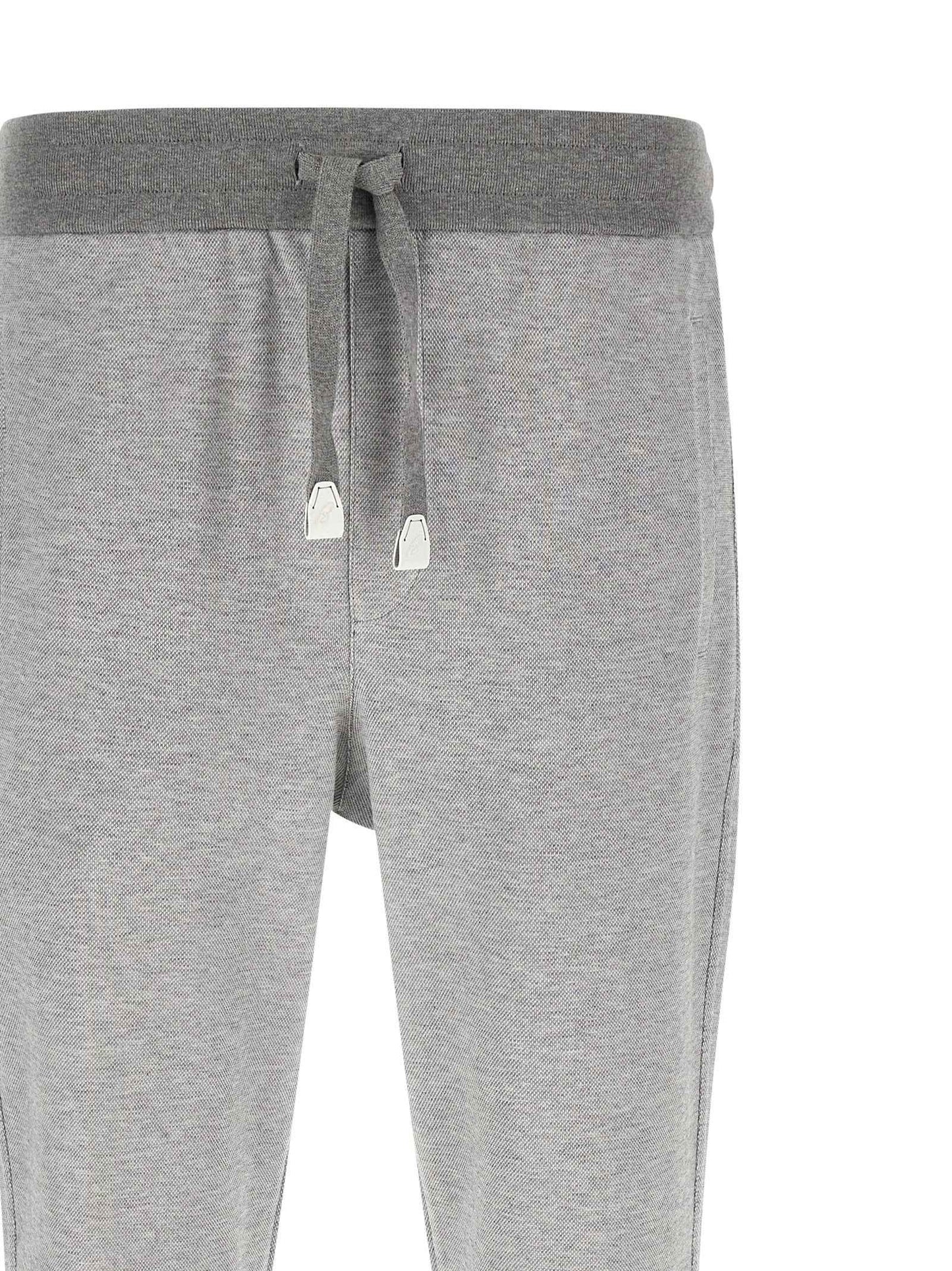 Gray Cotton Joggers (Workout Pants)