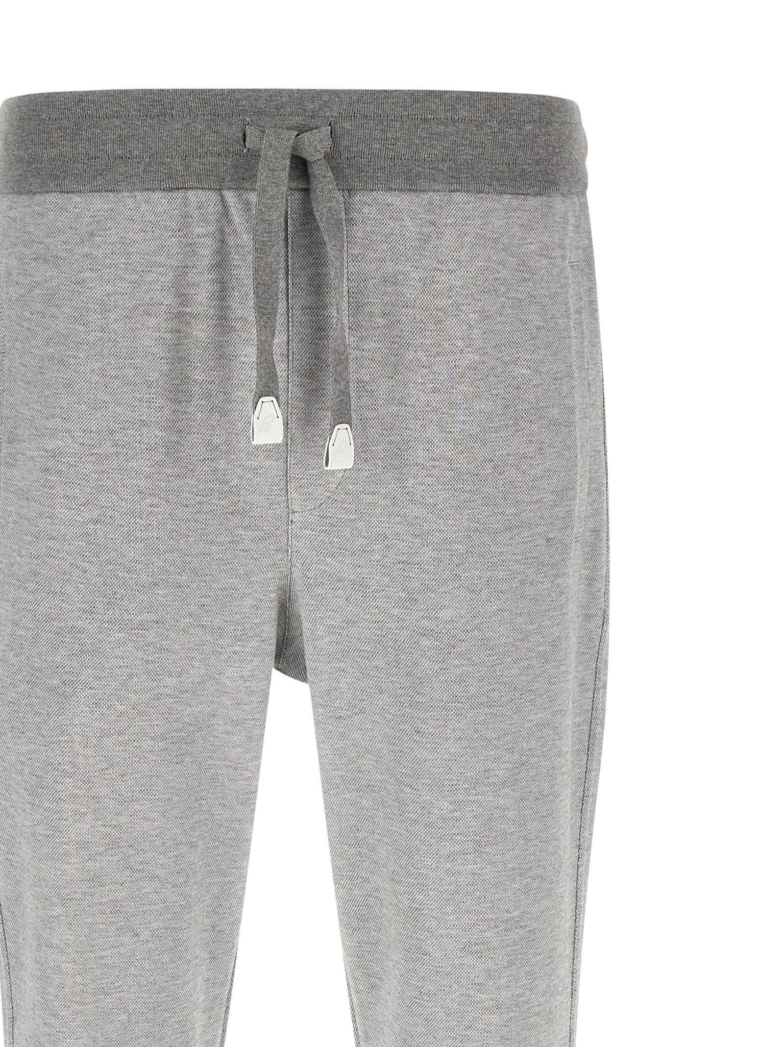 Gray Cotton Joggers (Workout Pants)