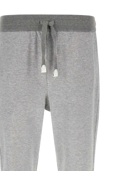 Gray Cotton Joggers (Workout Pants)
