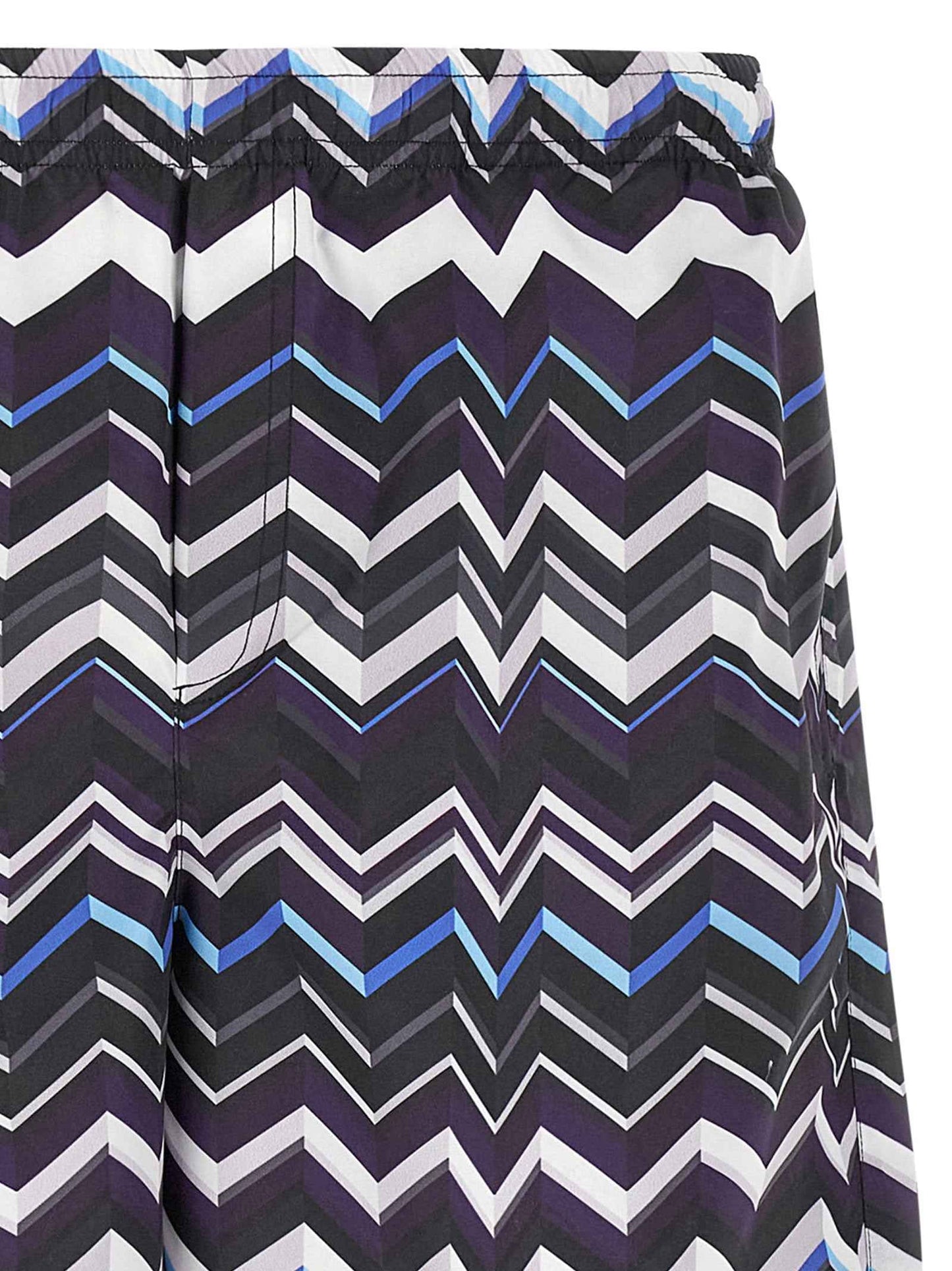 Multicolor Polyester Swim Shorts