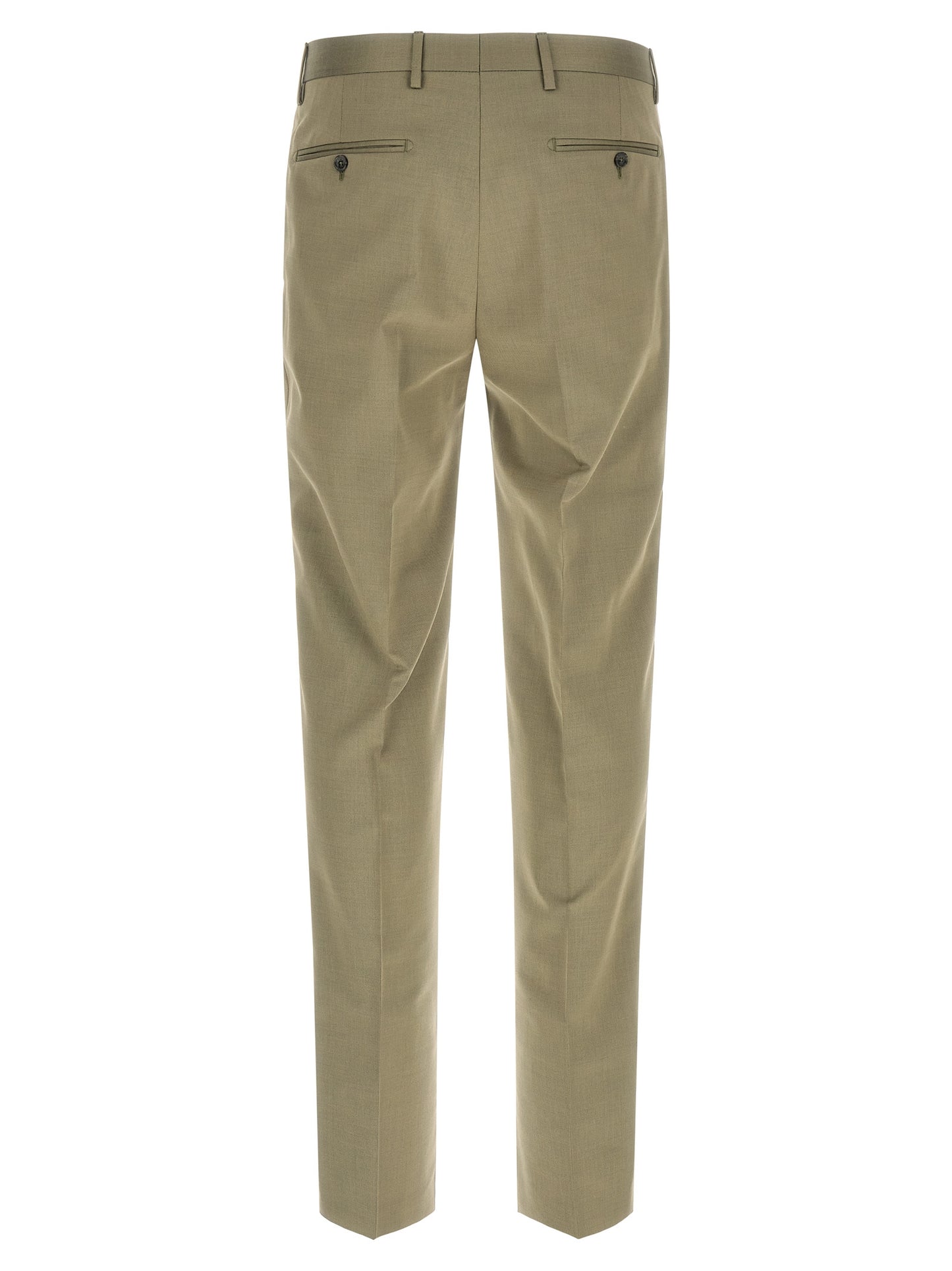 Bicolor Virgin Wool Two-Piece Suit