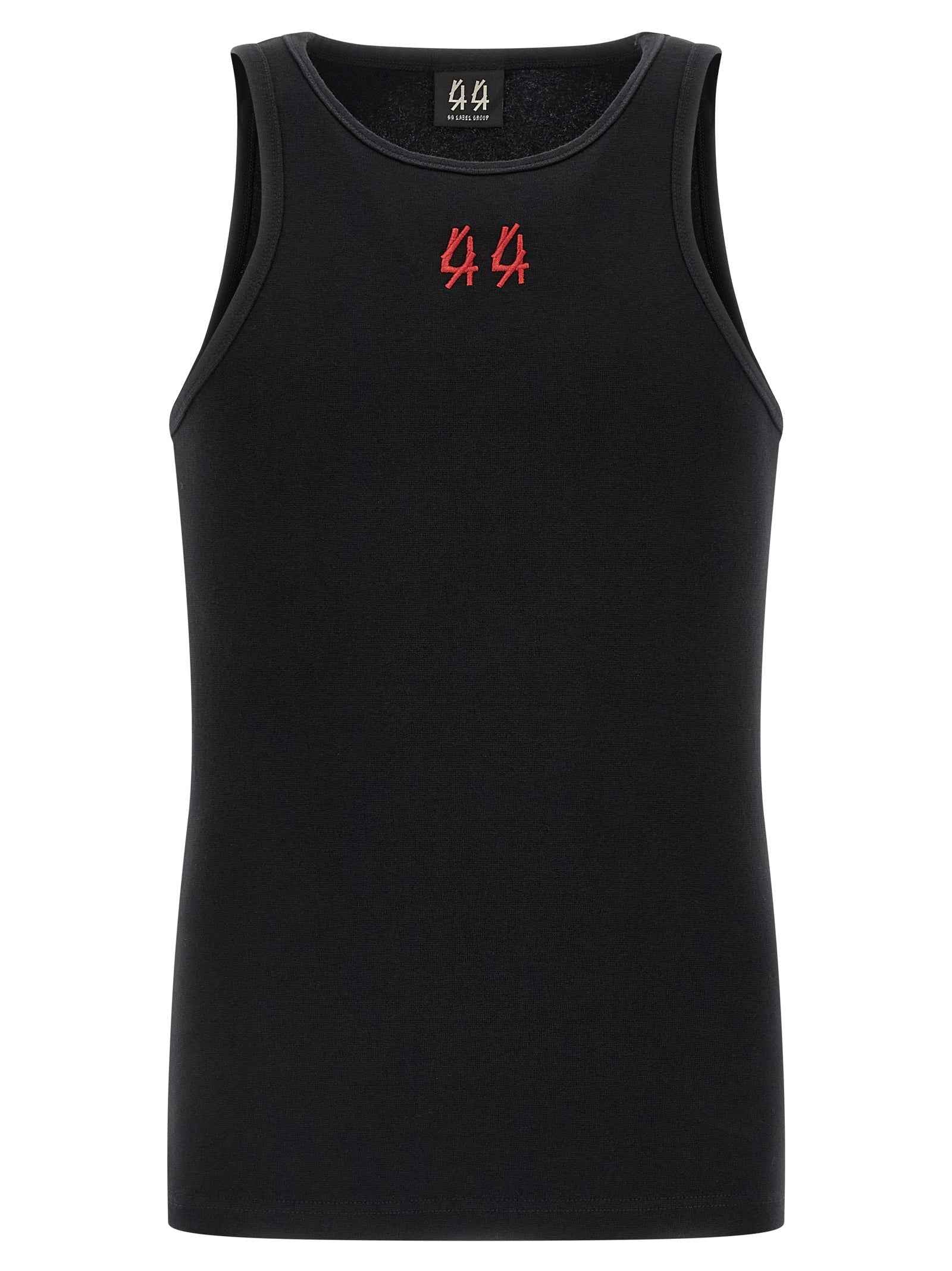 Black Cotton Tank Tops
