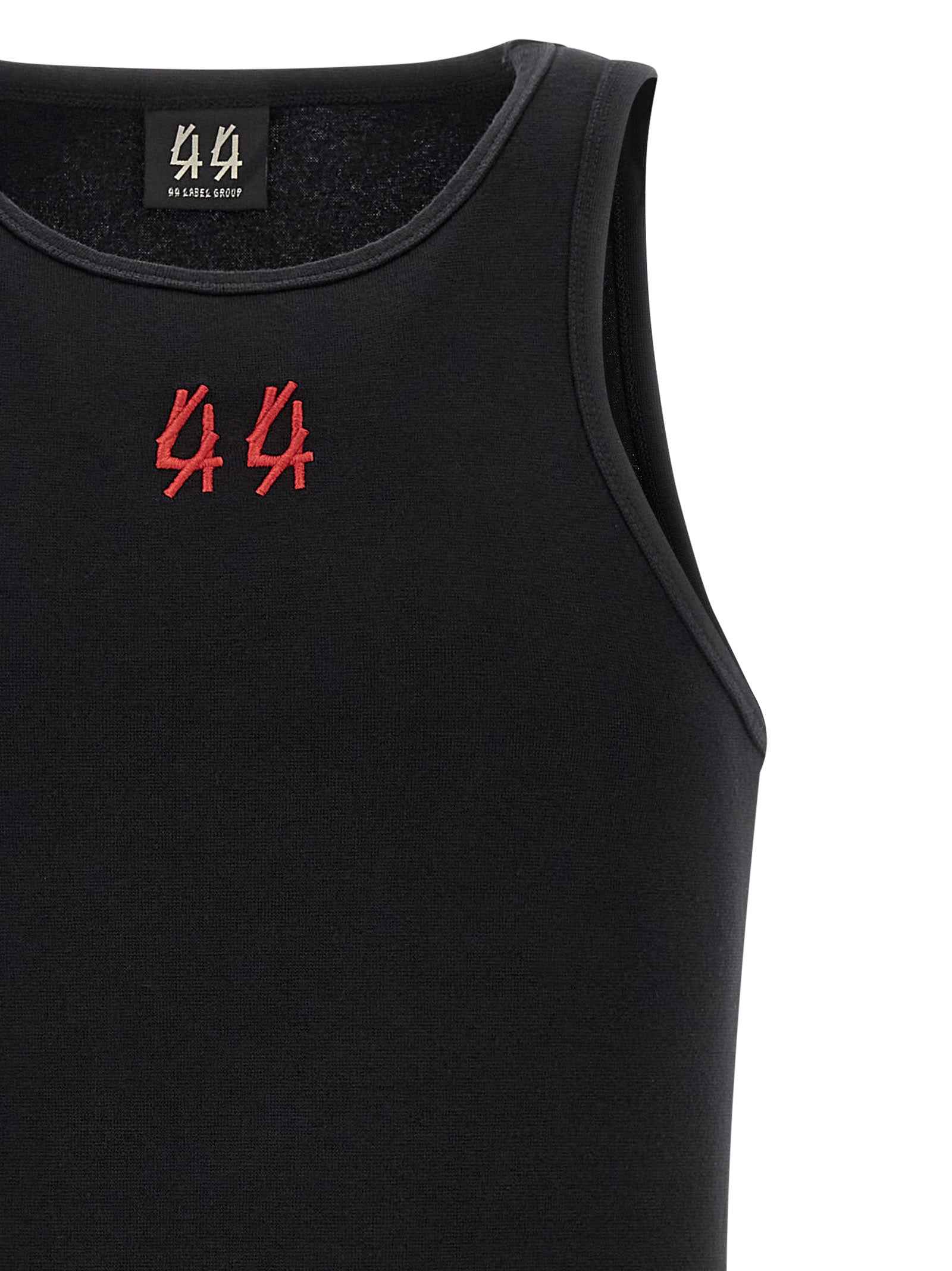 Black Cotton Tank Tops