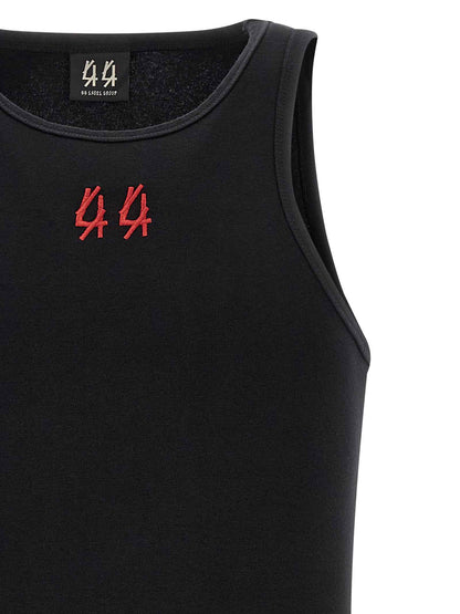 Black Cotton Tank Tops