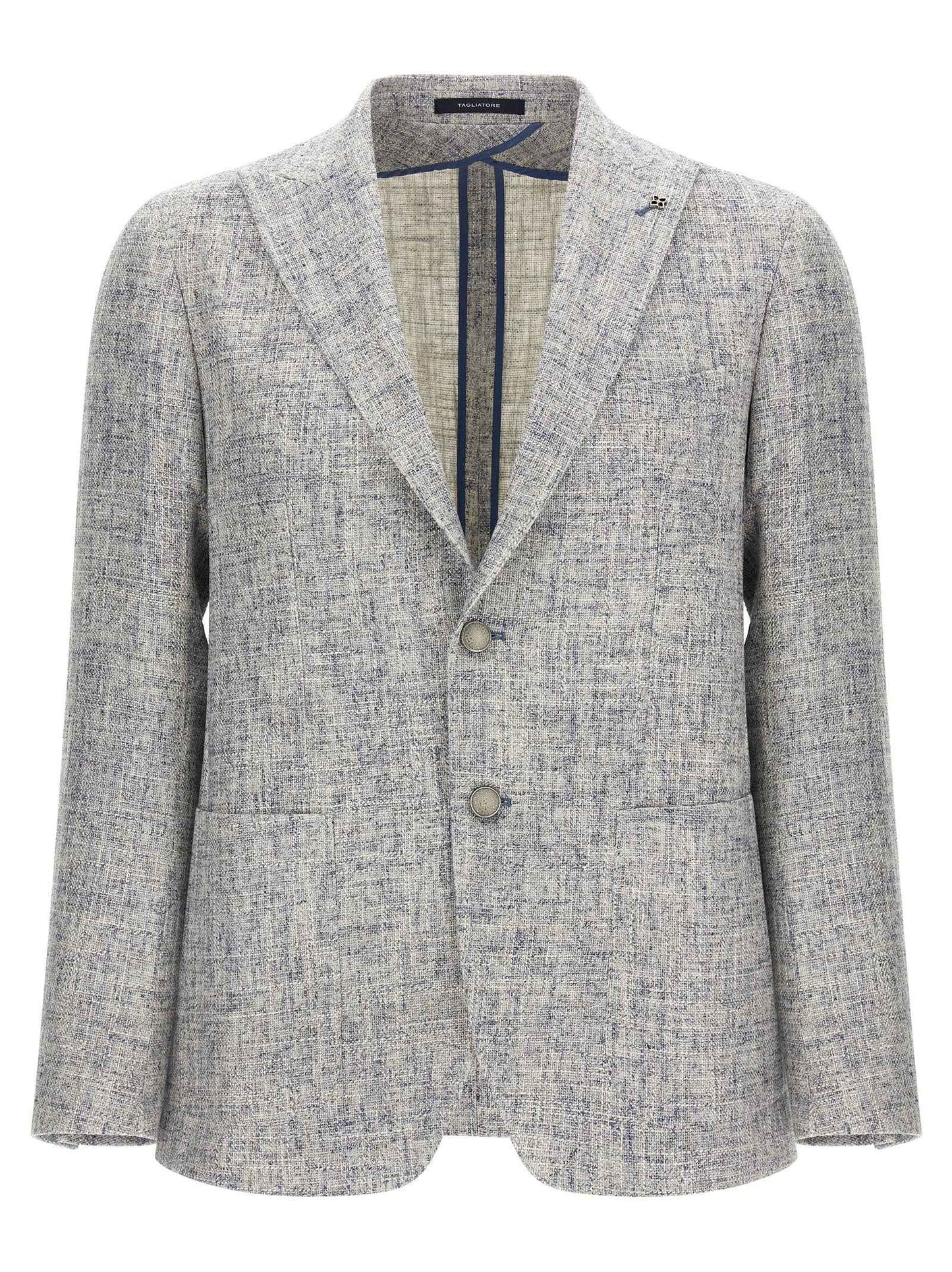 Blue Viscose Blazer