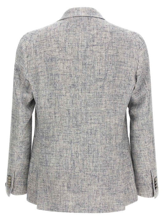 Blue Viscose Blazer