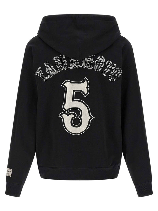 Black Cotton Sweatshirt