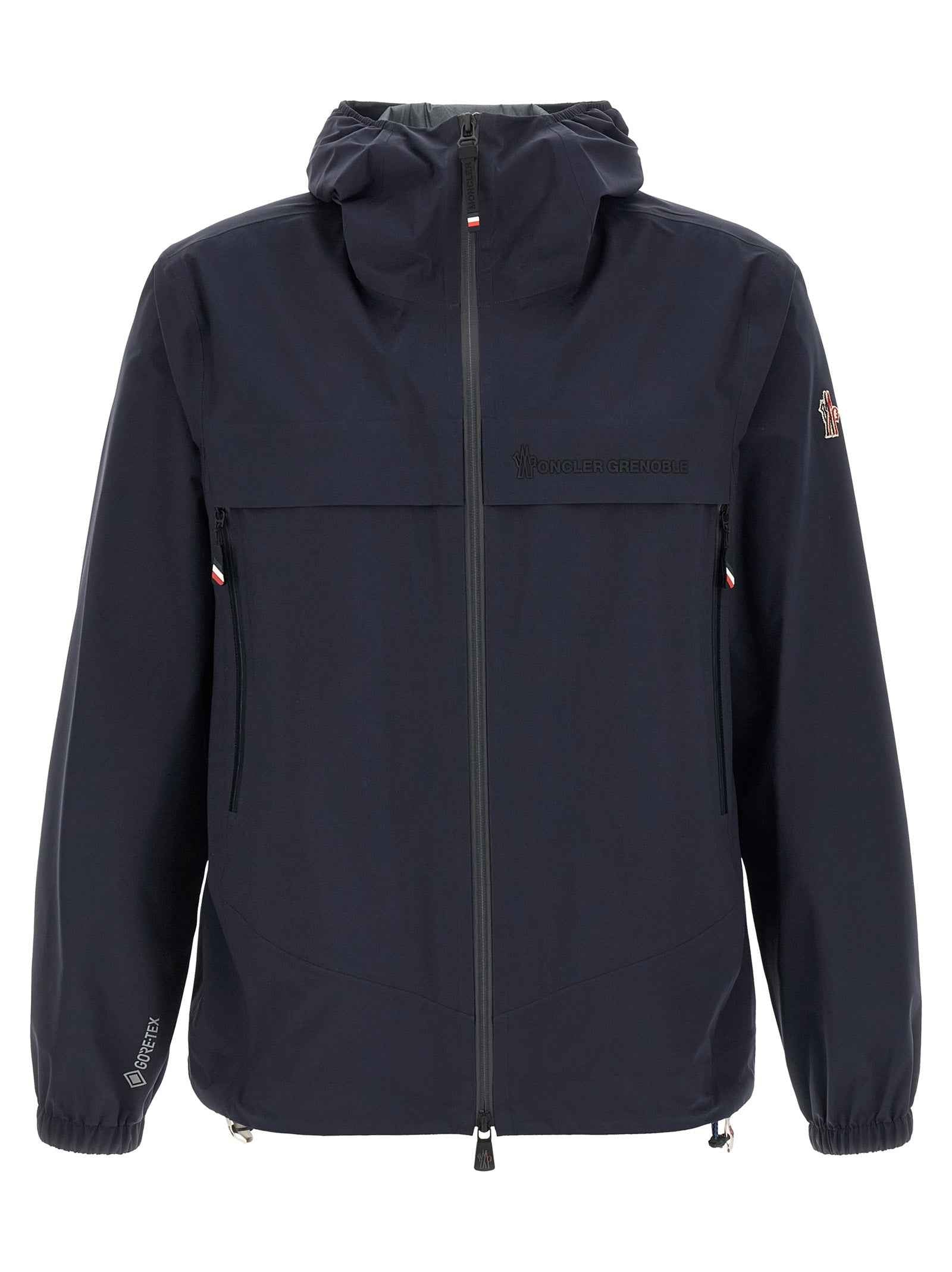 Blue Polyamide Shell Jacket