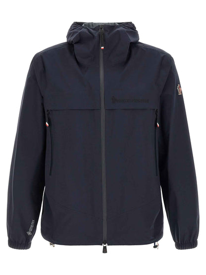 Blue Polyamide Shell Jacket