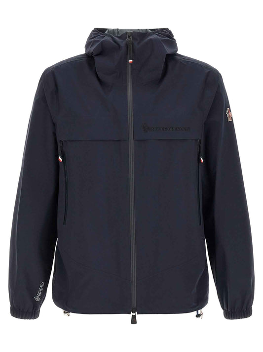 Blue Polyamide Shell Jacket
