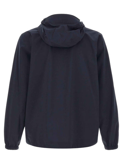 Blue Polyamide Shell Jacket