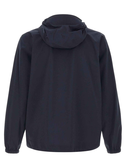 Blue Polyamide Shell Jacket