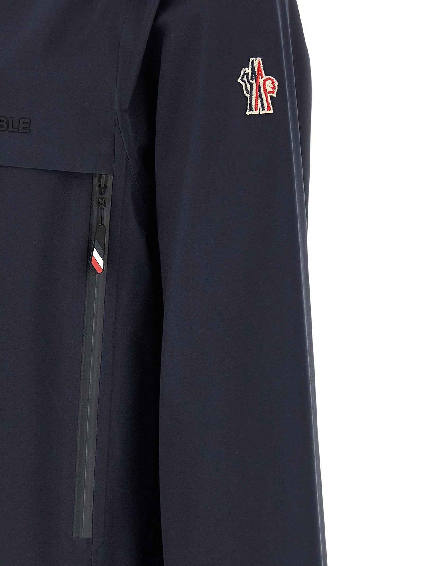 Blue Polyamide Shell Jacket