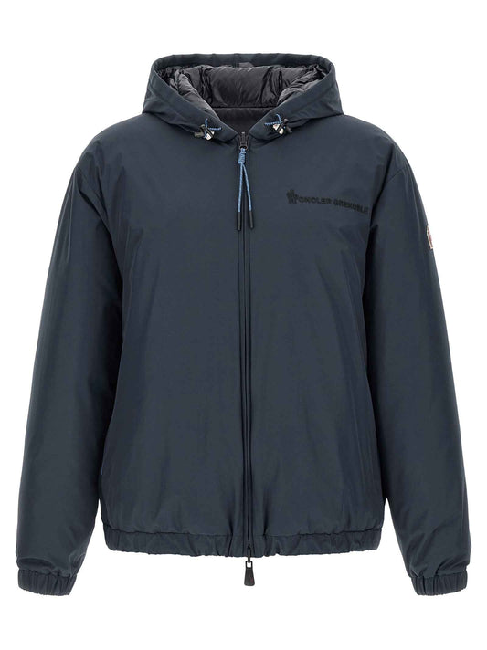 Blue Polyamide Shell Jacket