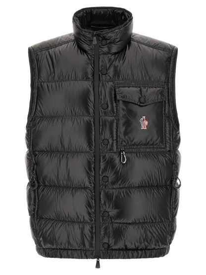 Black Polyester Shell Jacket