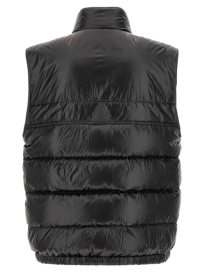 Black Polyester Shell Jacket