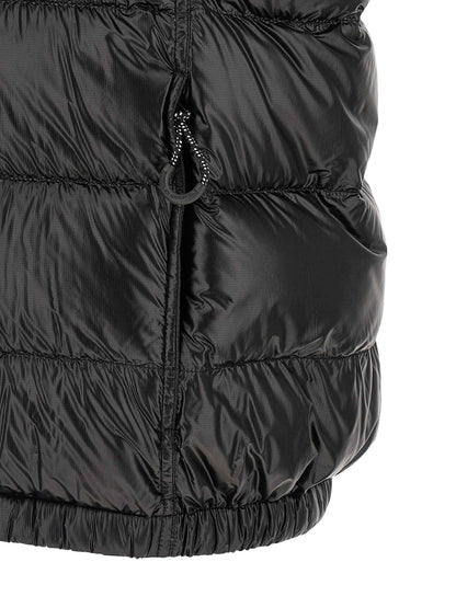 Black Polyester Shell Jacket