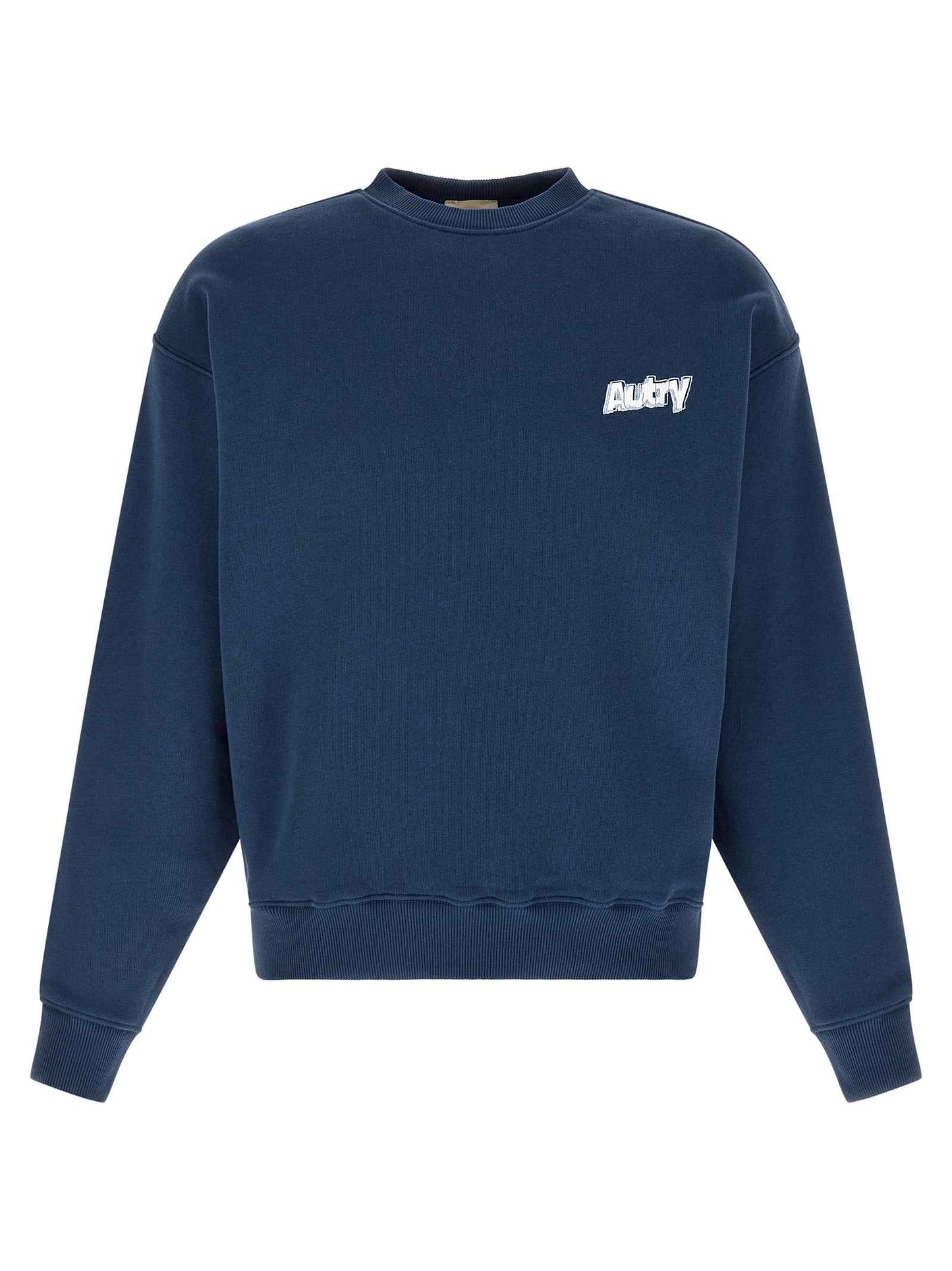 Blue Cotton Sweatshirt