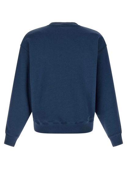 Blue Cotton Sweatshirt