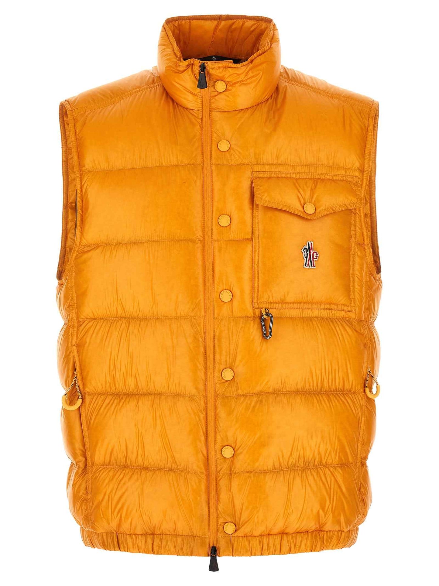 Bicolor Polyester Sleeveless Jacket