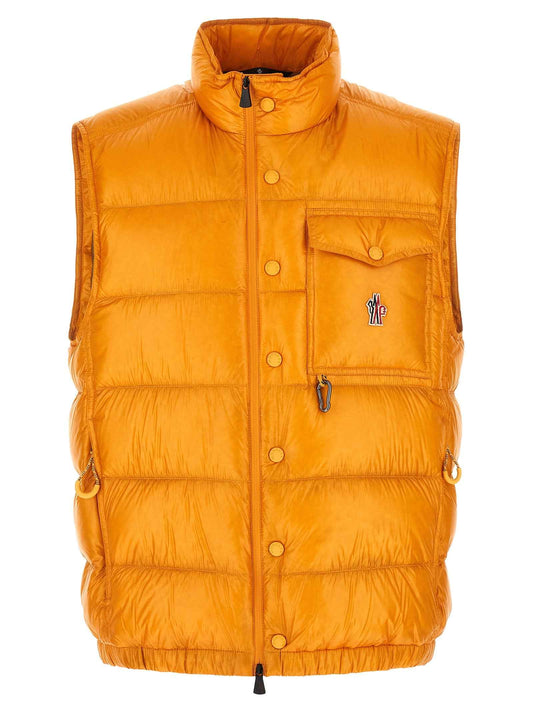 Bicolor Polyester Sleeveless Jacket