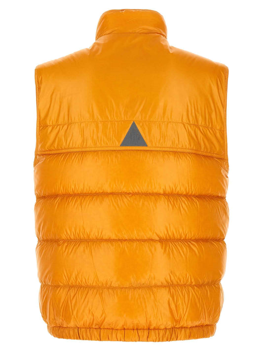 Bicolor Polyester Sleeveless Jacket
