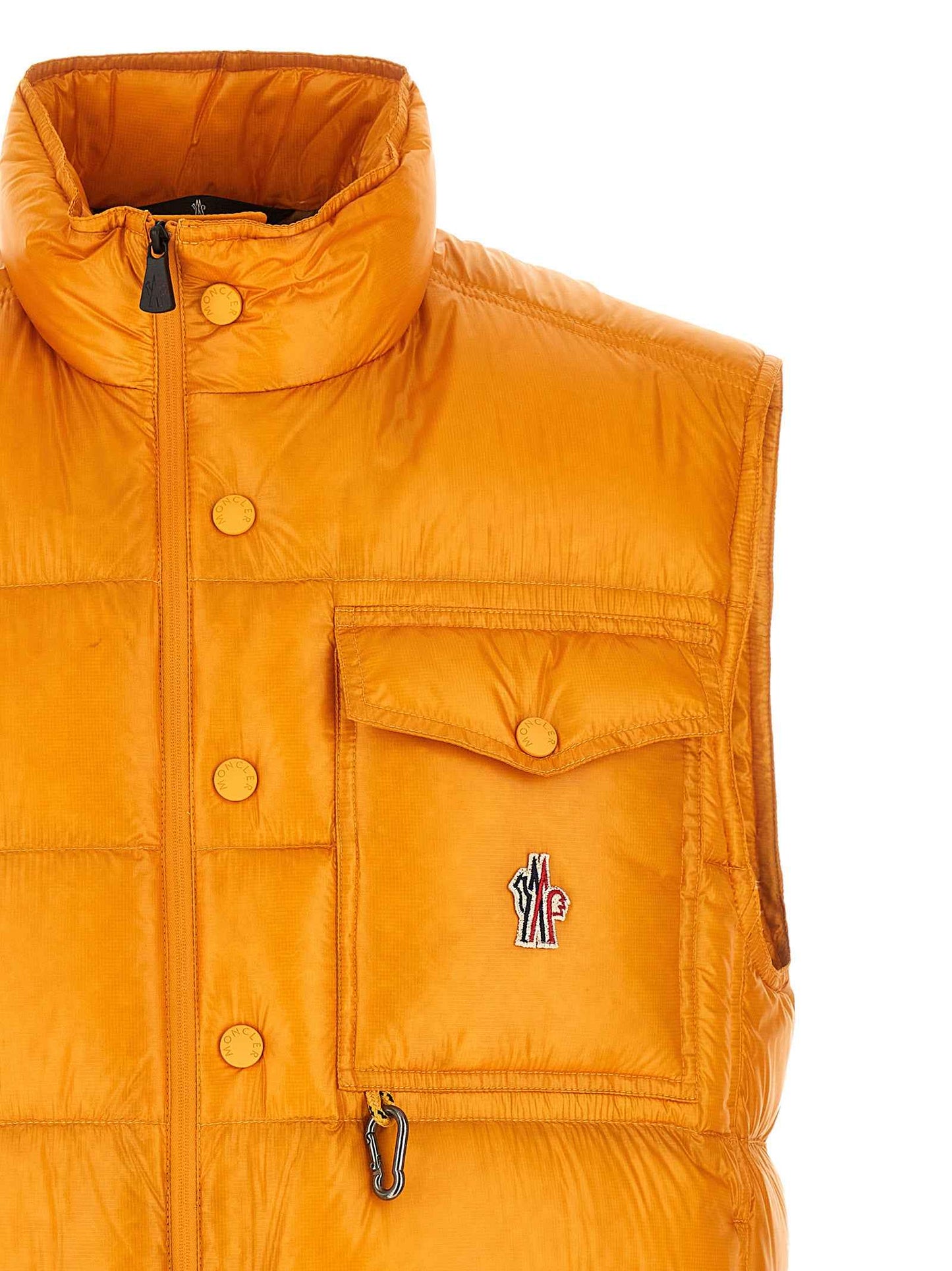 Bicolor Polyester Sleeveless Jacket