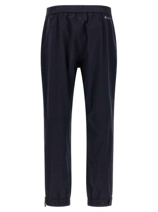 Blue Polyamide Joggers (Workout Pants)