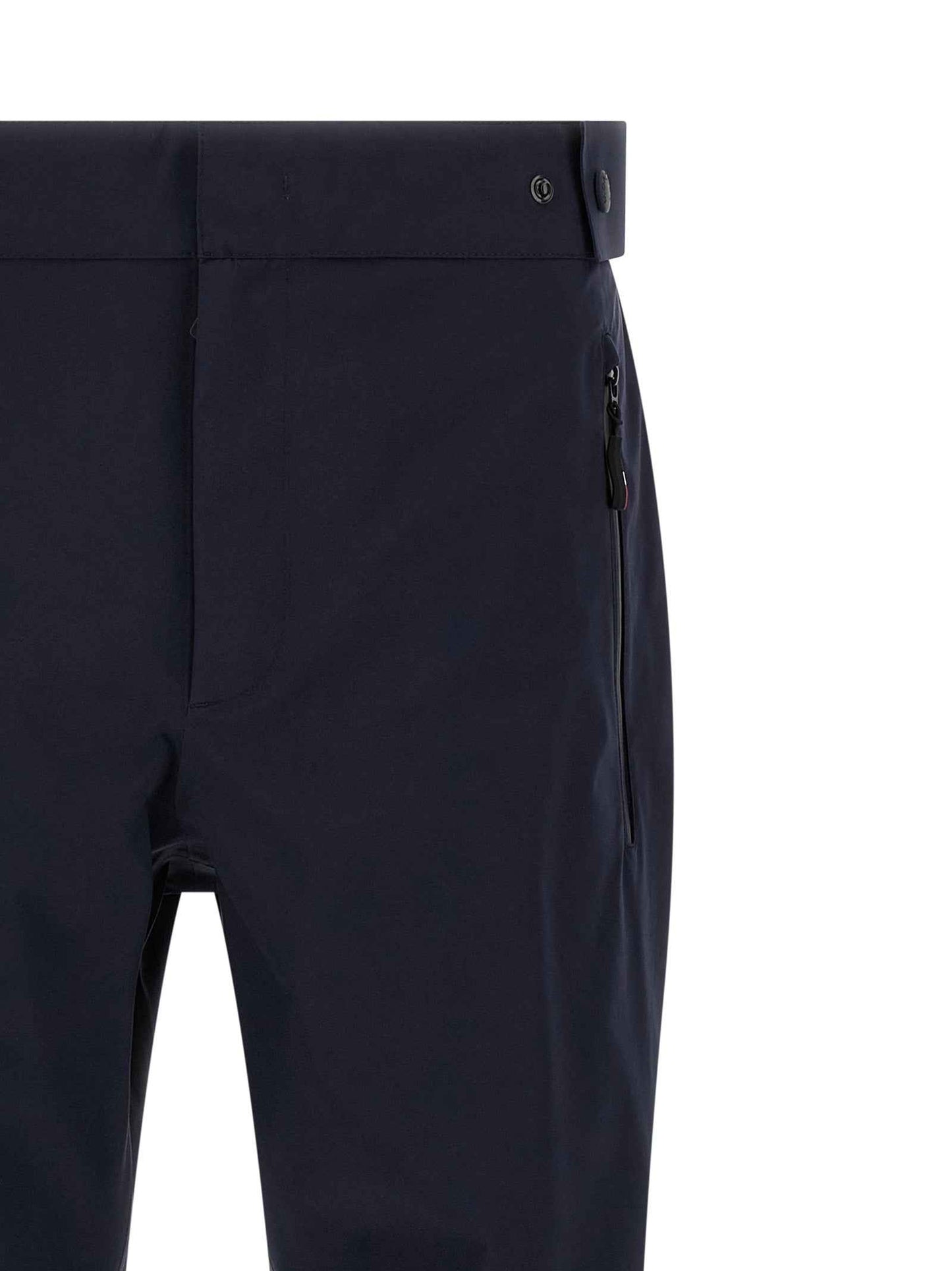Blue Polyamide Joggers (Workout Pants)