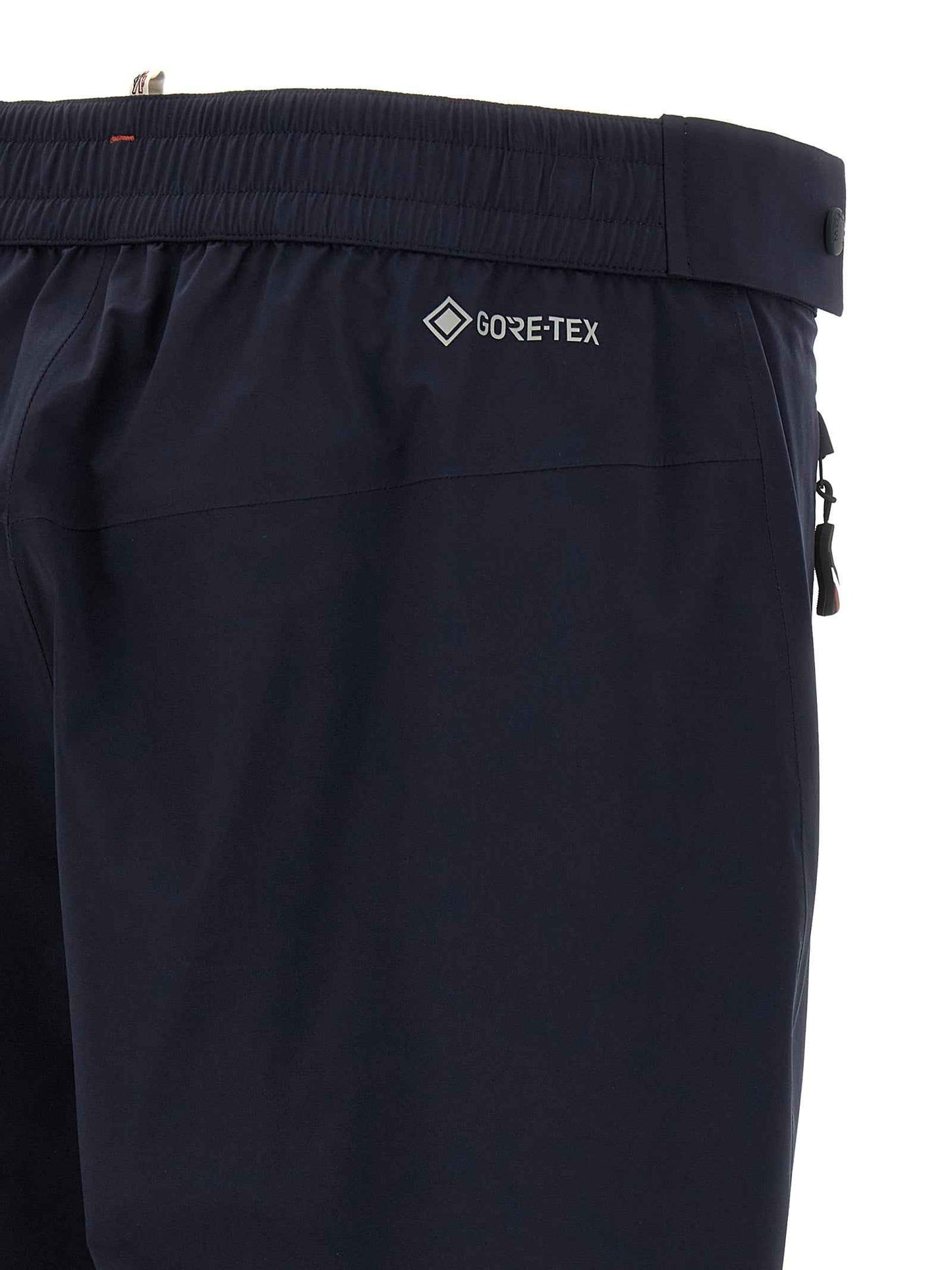 Blue Polyamide Joggers (Workout Pants)