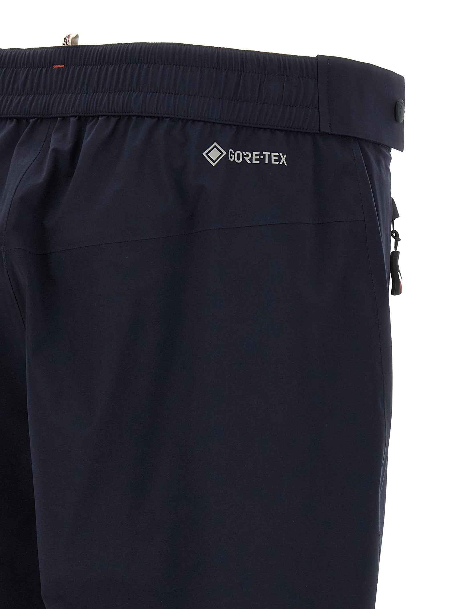 Blue Polyamide Joggers (Workout Pants)