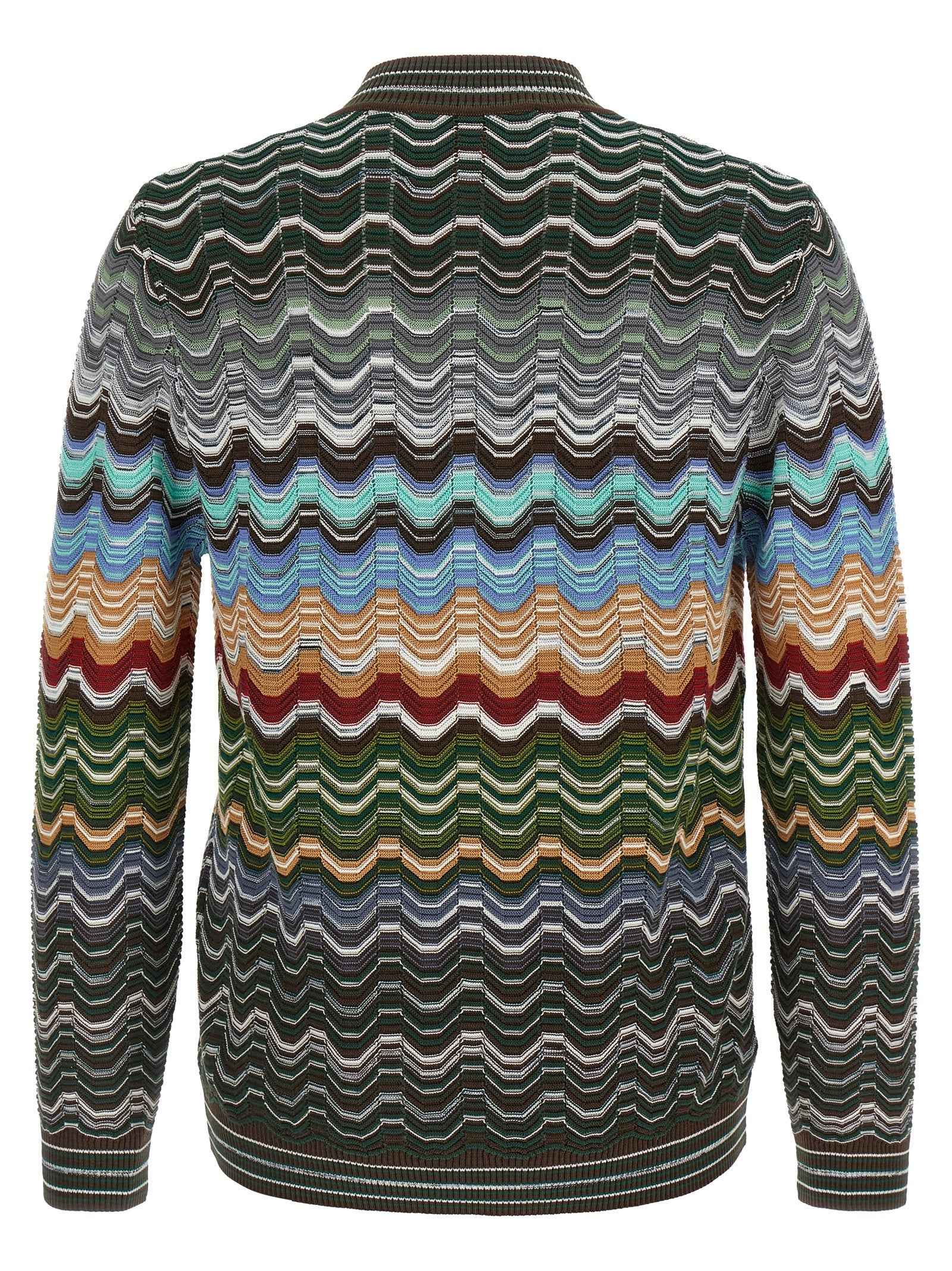 Multicolor Cotton Cardigan
