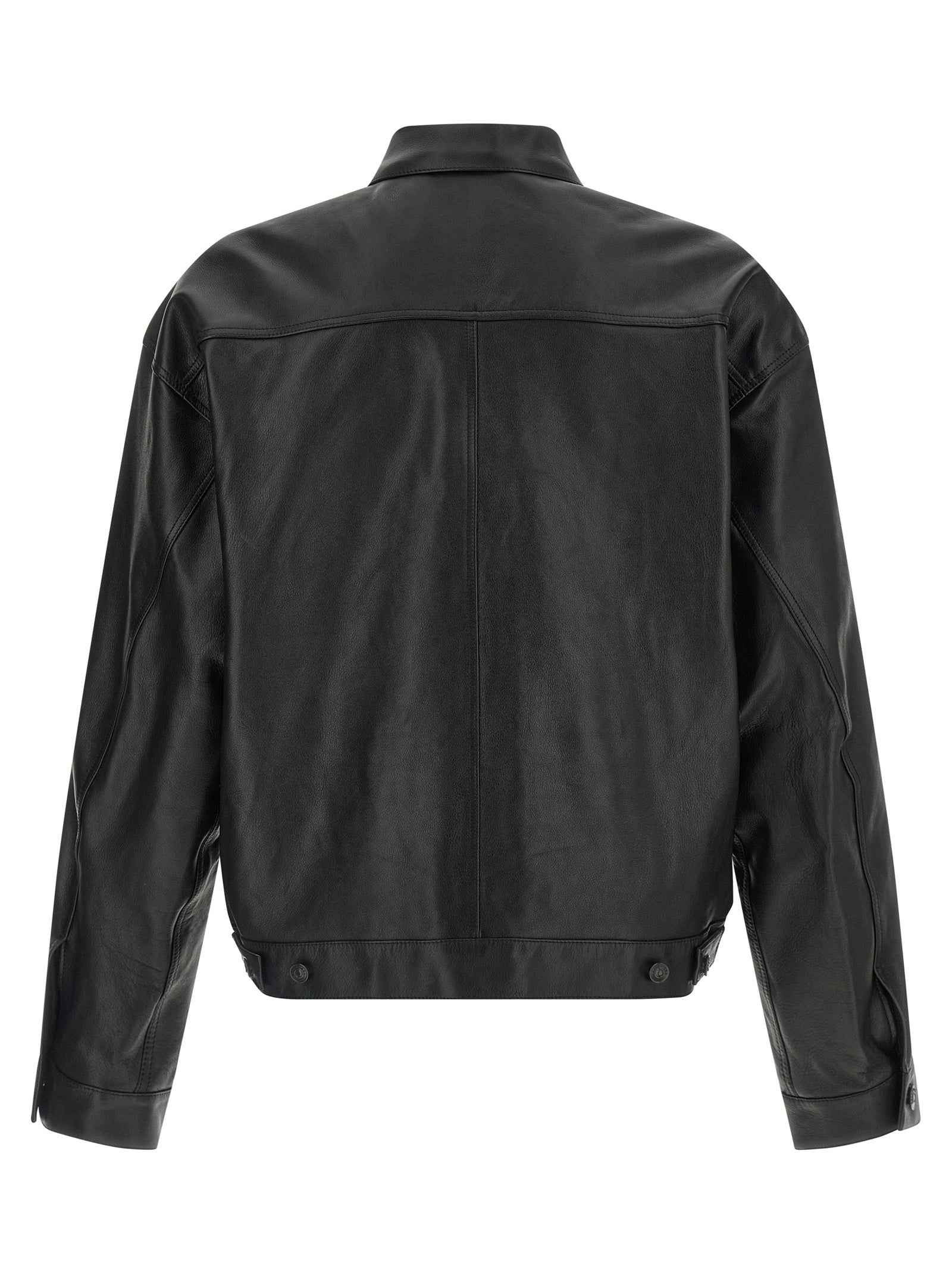 Black Buffalo Leather Leather Jacket