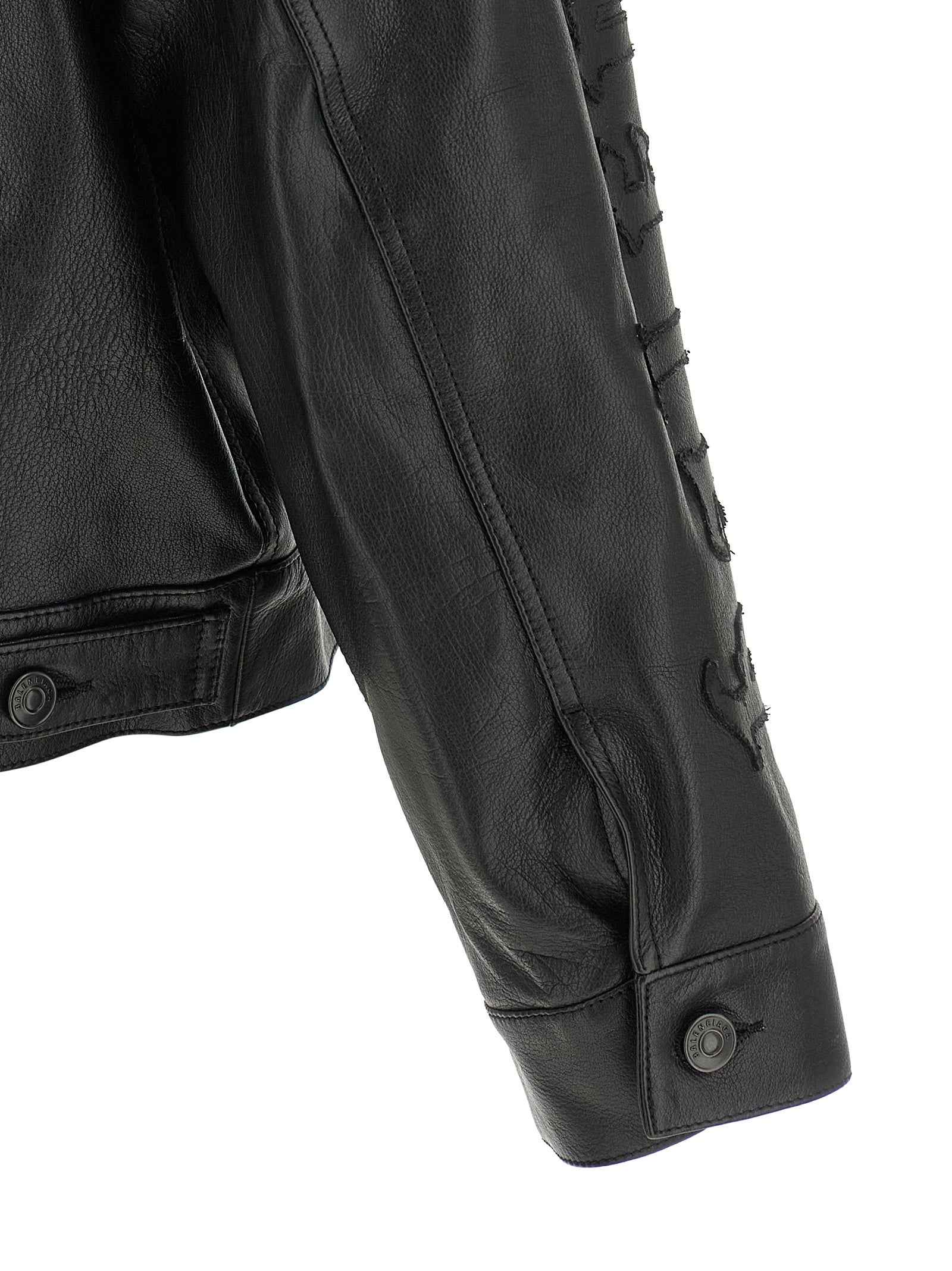 Black Buffalo Leather Leather Jacket