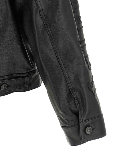 Black Buffalo Leather Leather Jacket